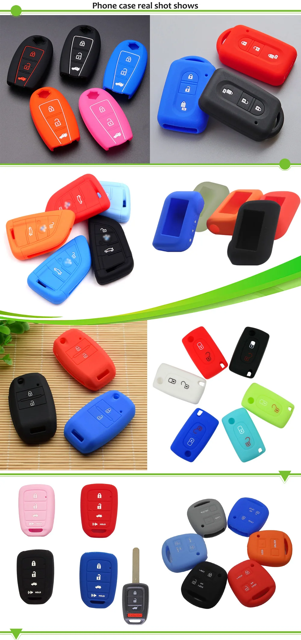 Silicone Smart Remote Key Cover Mitsubishi Silicone Key Protect Case
