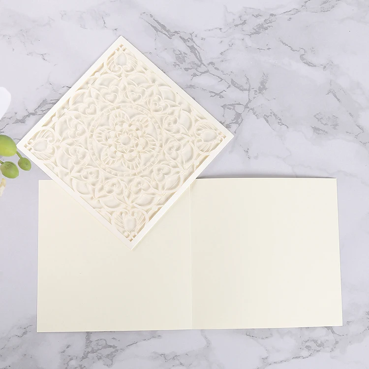 Square muslim baby shower invitations,birthday invitation cards for kids