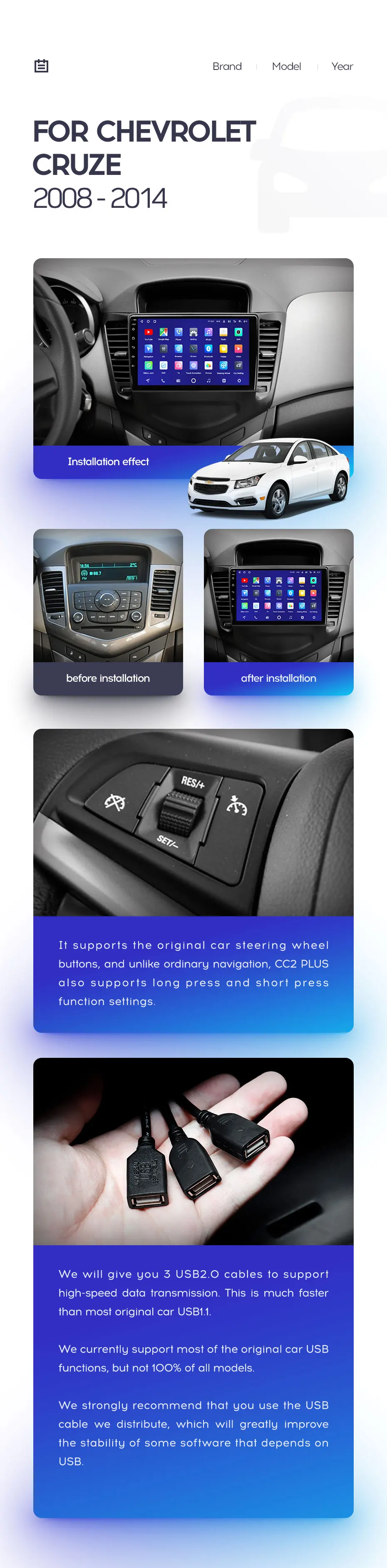 Teyes chevrolet cruze