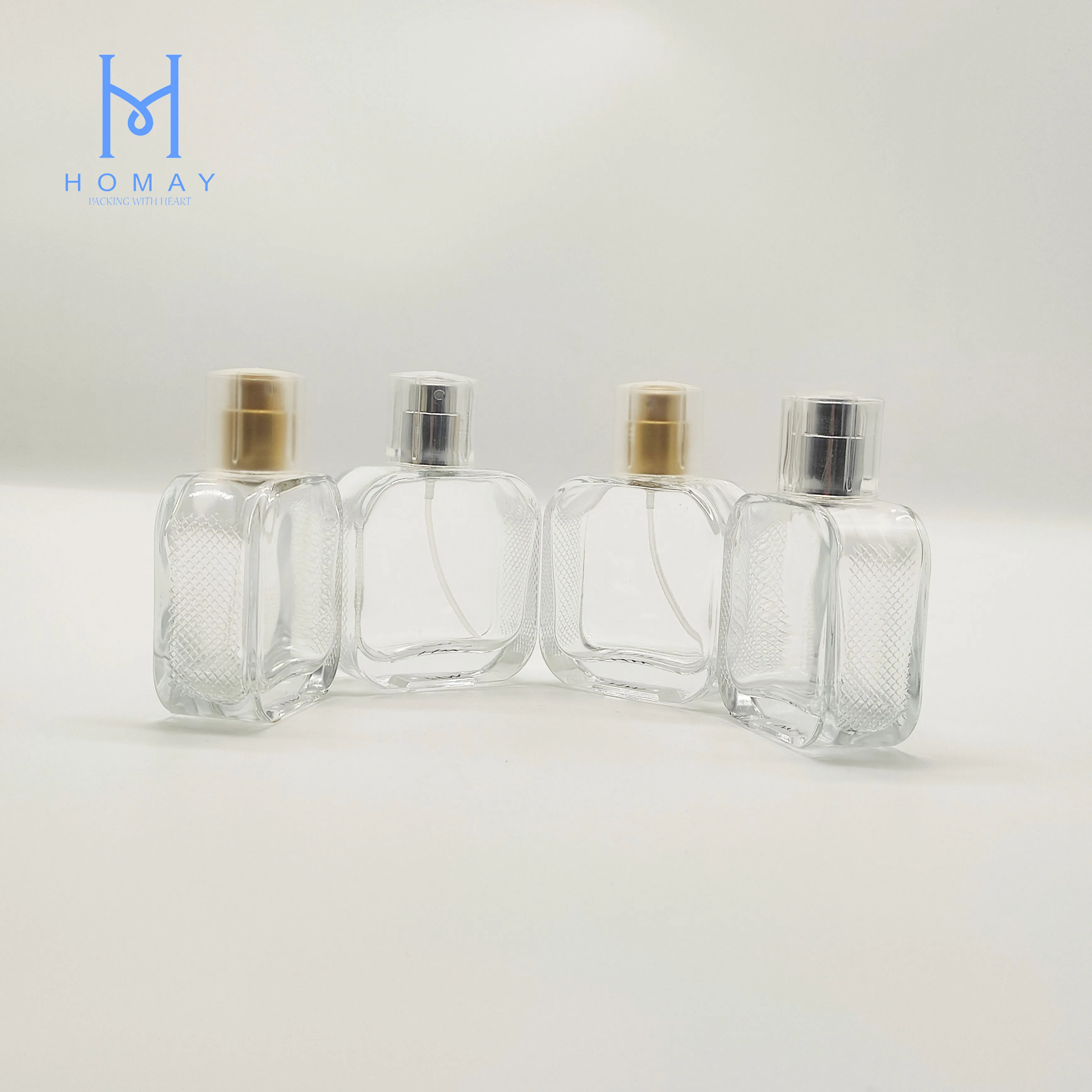 Homay Packaging Bottle Factory 50ml 100ml Empty Clear Crocodile Perfume ...