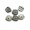 17mm round shape alloy spring cord lock for garment
