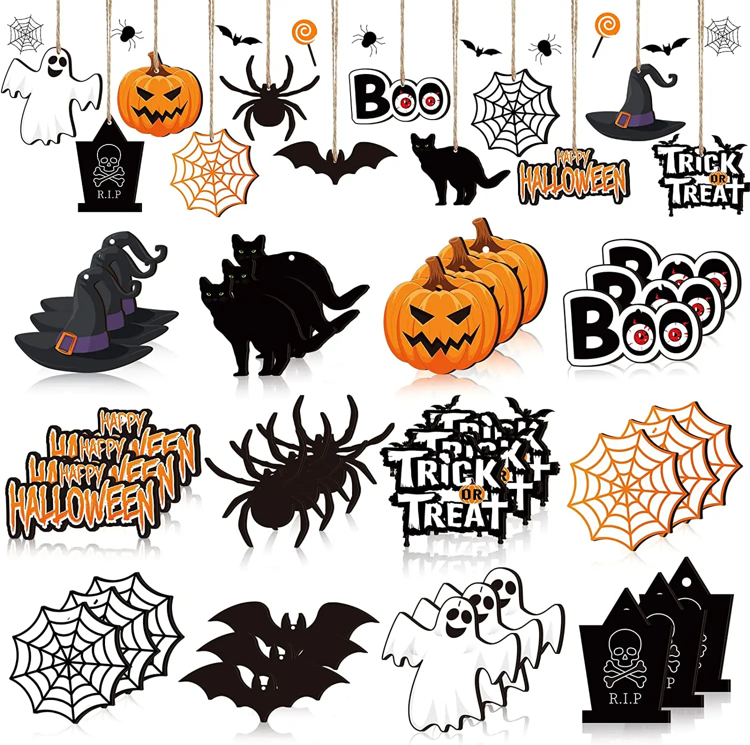 Wholesale Halloween Decorations High Quality Halloween Rustic Decor Wooden Letters Buy Wooden