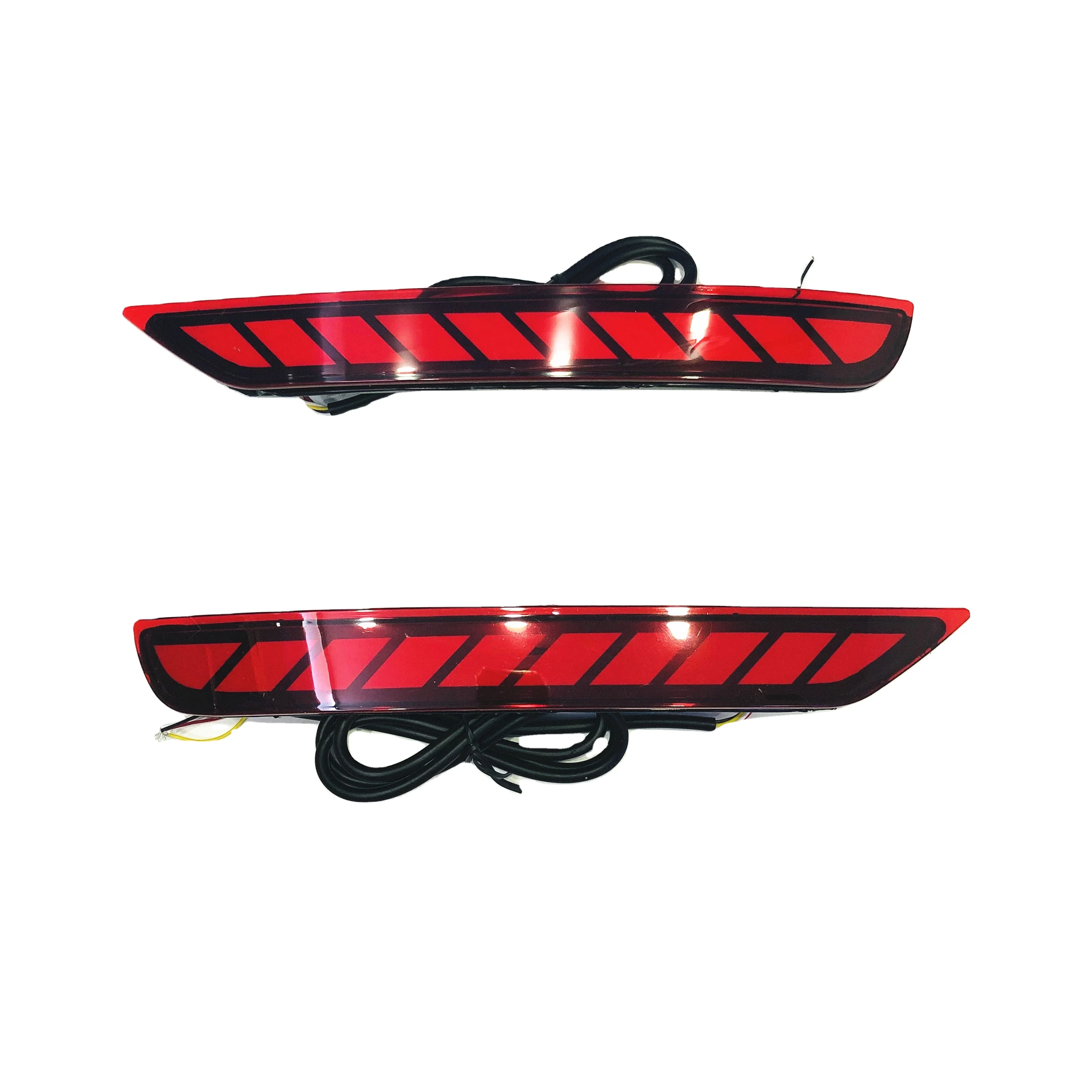 2PCS LED Rear Fog Lamp For Subaru Forester 2008 - 2018 Car LED Bumper Light Brake Light Turn Signal Indicator Reflector