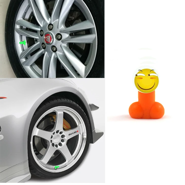 Prank Pencil Valve Stem Caps Funny Bad Parking Universal