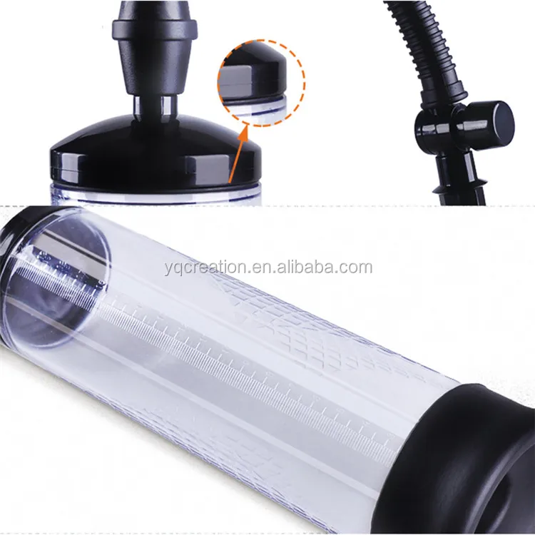 Canvor Male Manual Penis Vacuum Pump Air Pressure Device Enhancer with Cock Ring for Penis Pump Enlargement 
