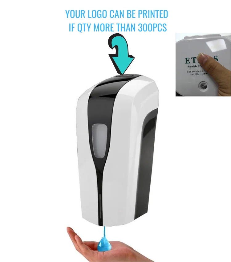 Contactless Smart Induction Sterilizer Luxury Hotel Shampoo Automatic Hand Sanitizer Dispenser