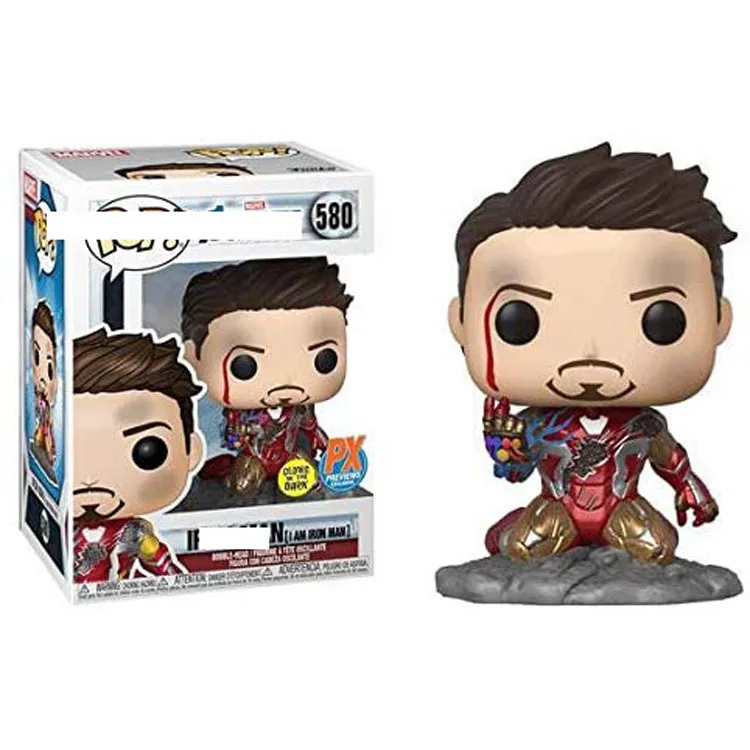 tony stark snap pop figure