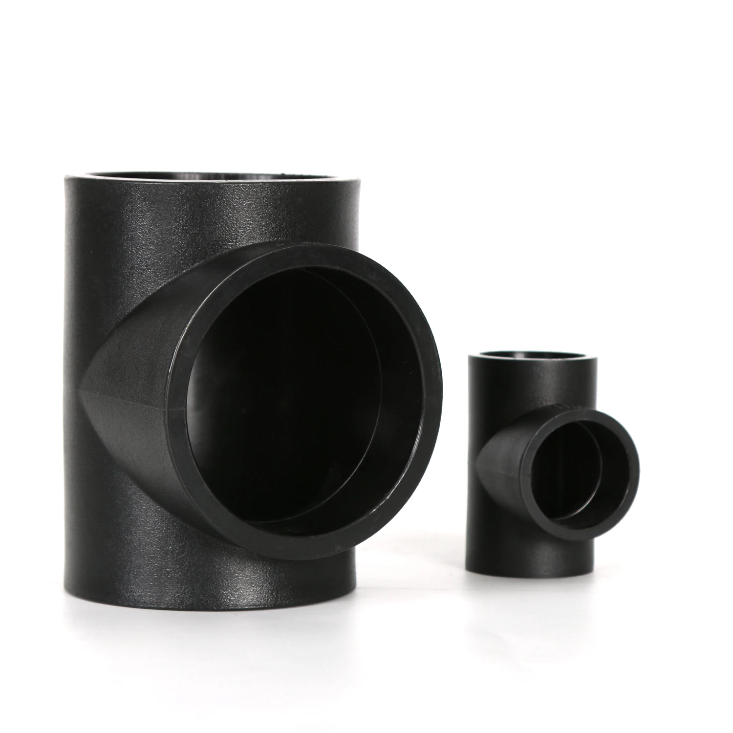 ( Standard Series ) HDPE PE Pipe Fitting PE Socket fusion Equal Tee PE ...