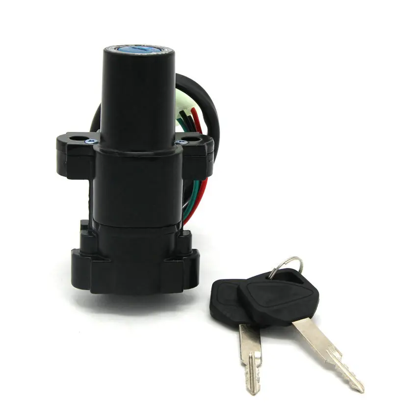 Motorcycle Ignition Switch Lock Key Set For Honda Cb250 Cb400