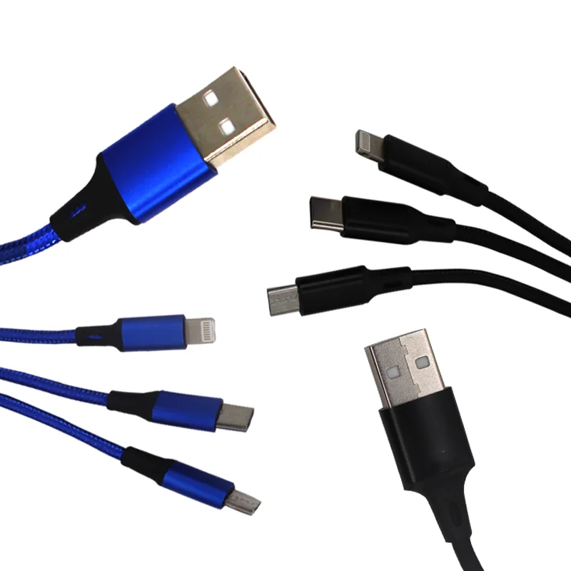Best selling fast charging 3 in 1 retractable usb type-c travel usb cable - ANKUX.COM