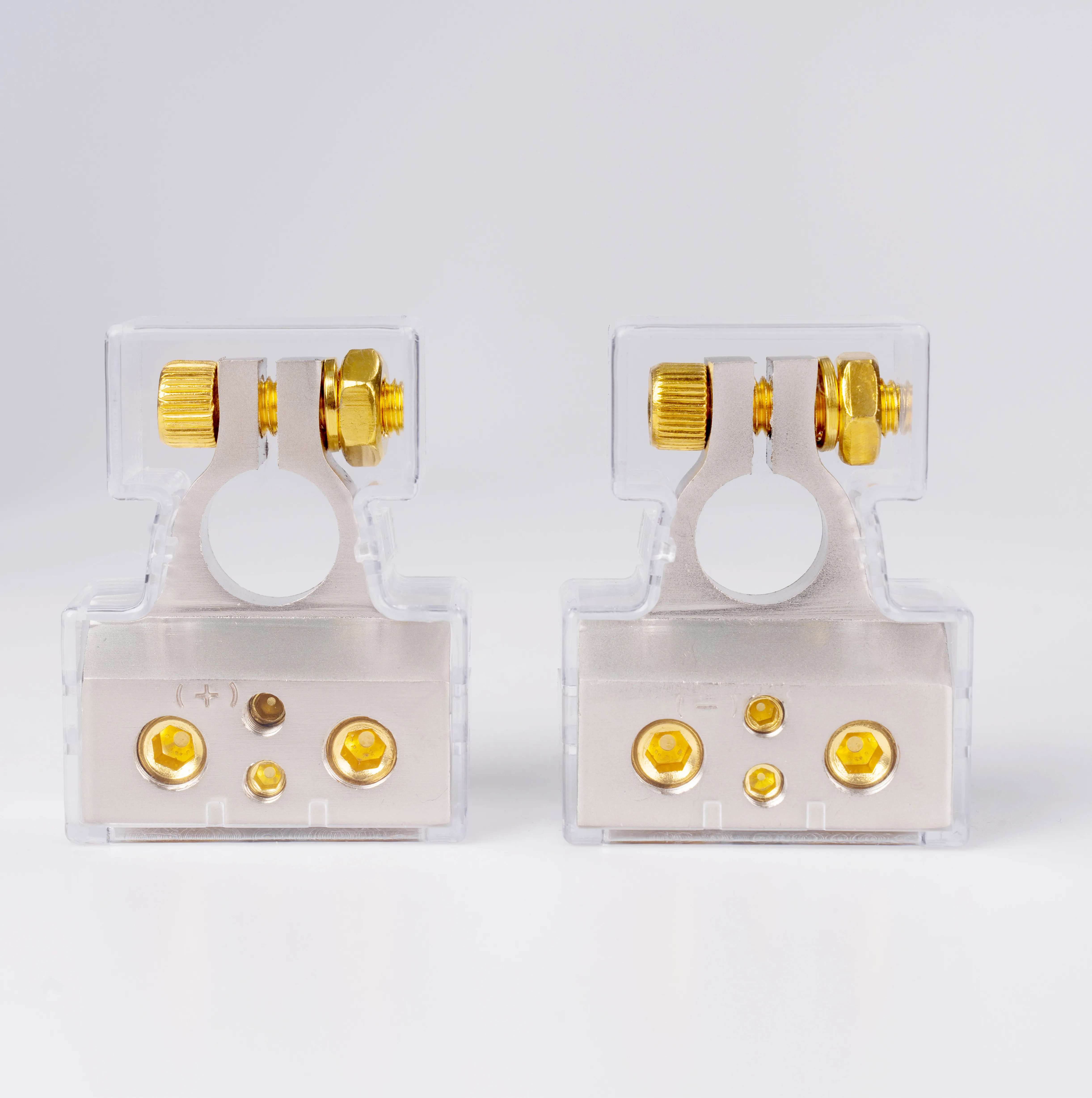 Terminals Heavy Accessory Pair Battery Terminal Connector Negative And