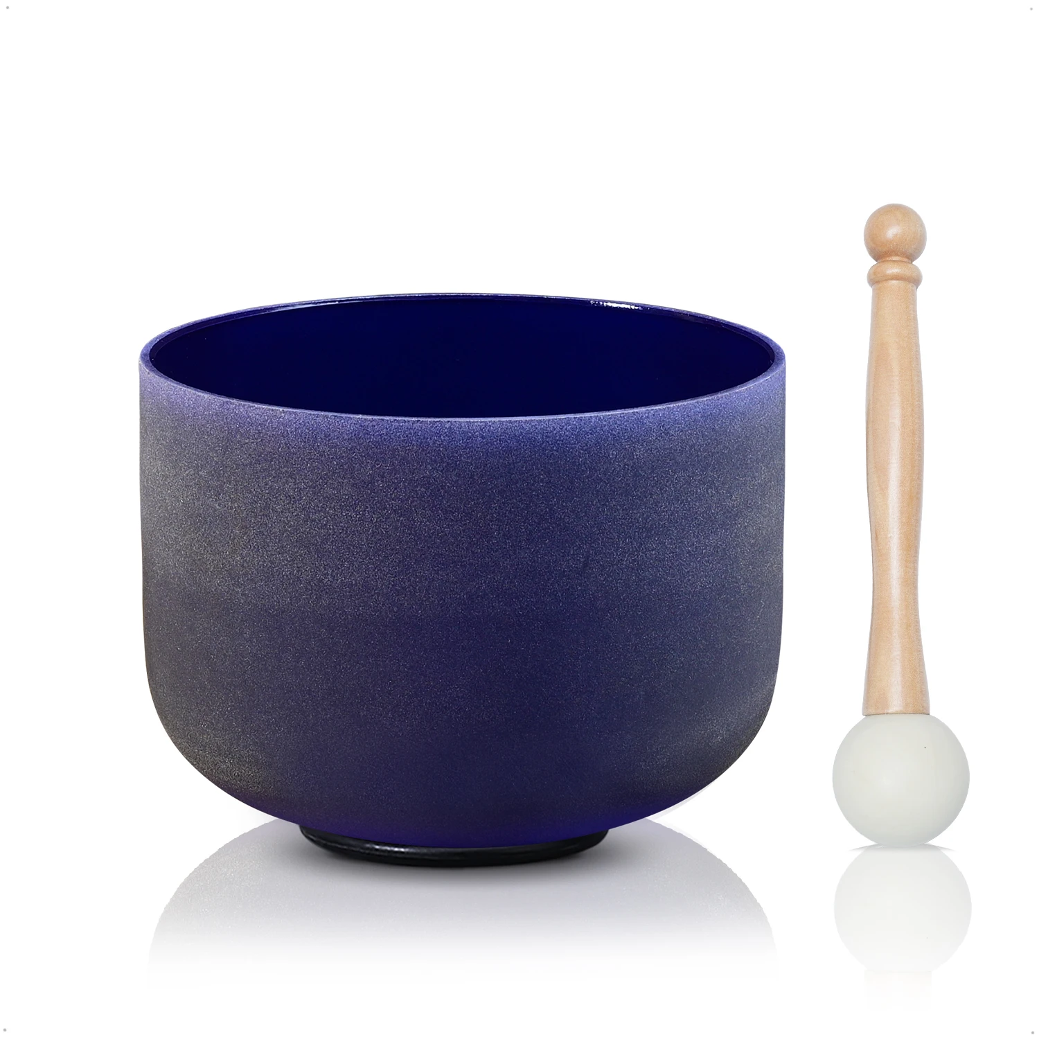 Success Wholesale Chakra Set 7 Piece Crystal Singing Bowl Quartz