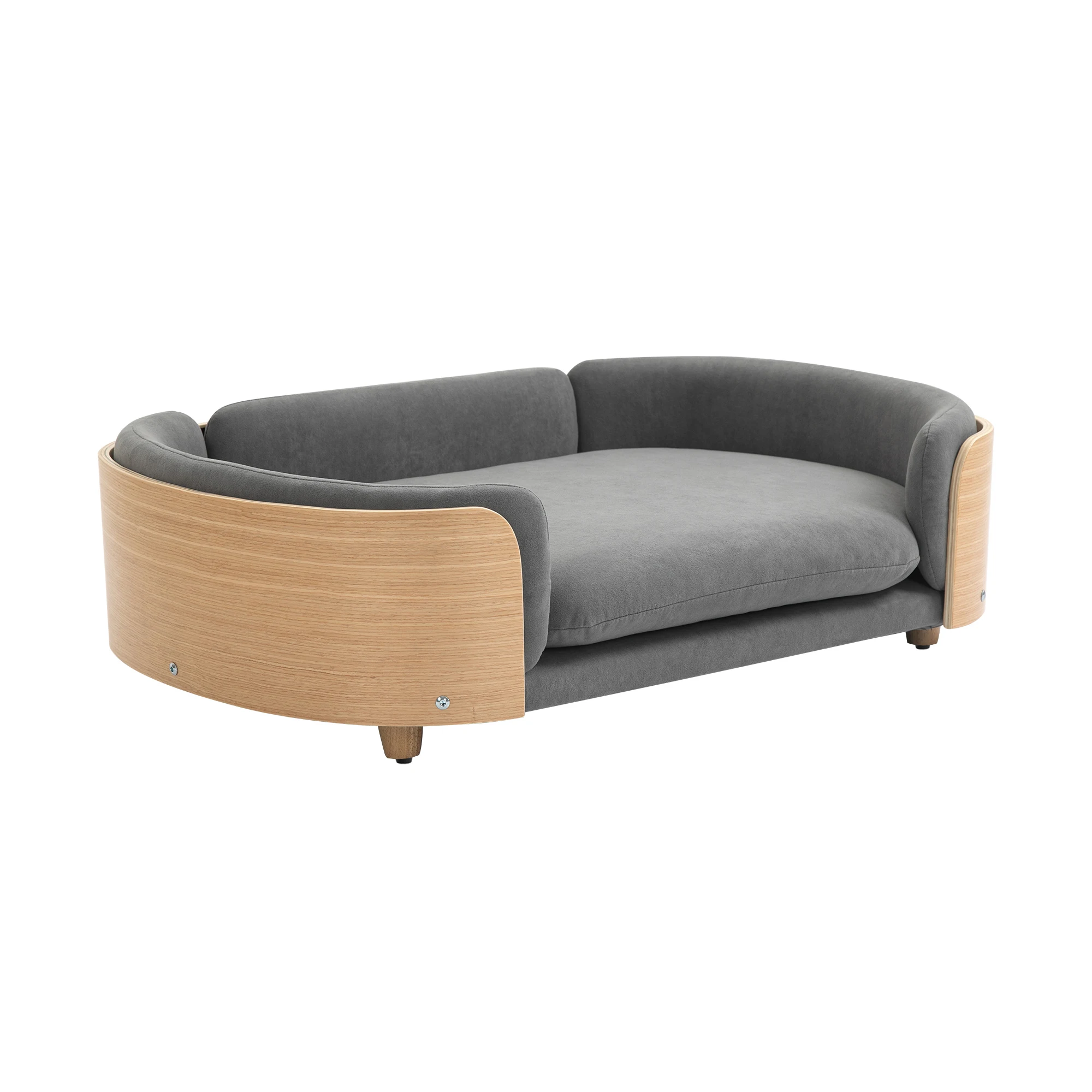 Factory Price Fashion Style Wooden Bed Comfortable Luxury Pet Sofa Bed