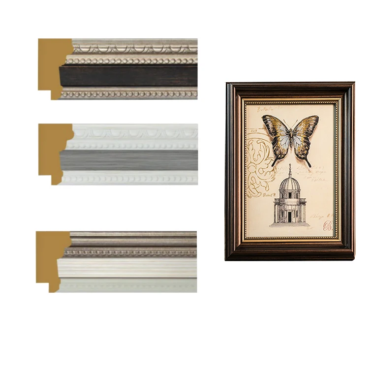 
Factory Direct Sale Modern Elegant Polystyrene Frame Moulding 