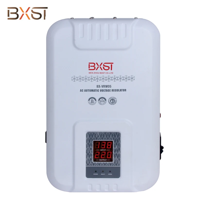 BX-VRW05 5/10KW Wholesale Small Led Digital Voltage Protector 220V, Home Use Refrigerator Computer Voltage Stabilizer