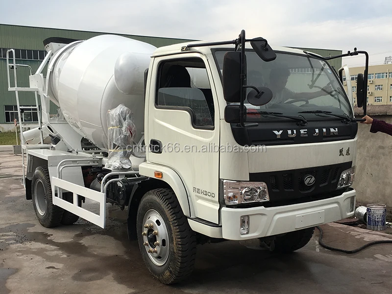 3.5 cubic meters concrete mixer trucks
