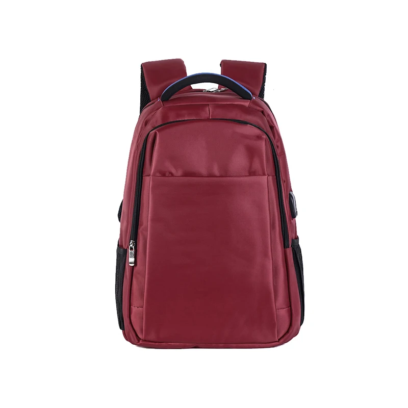 Business travel backpack with USB headset jack