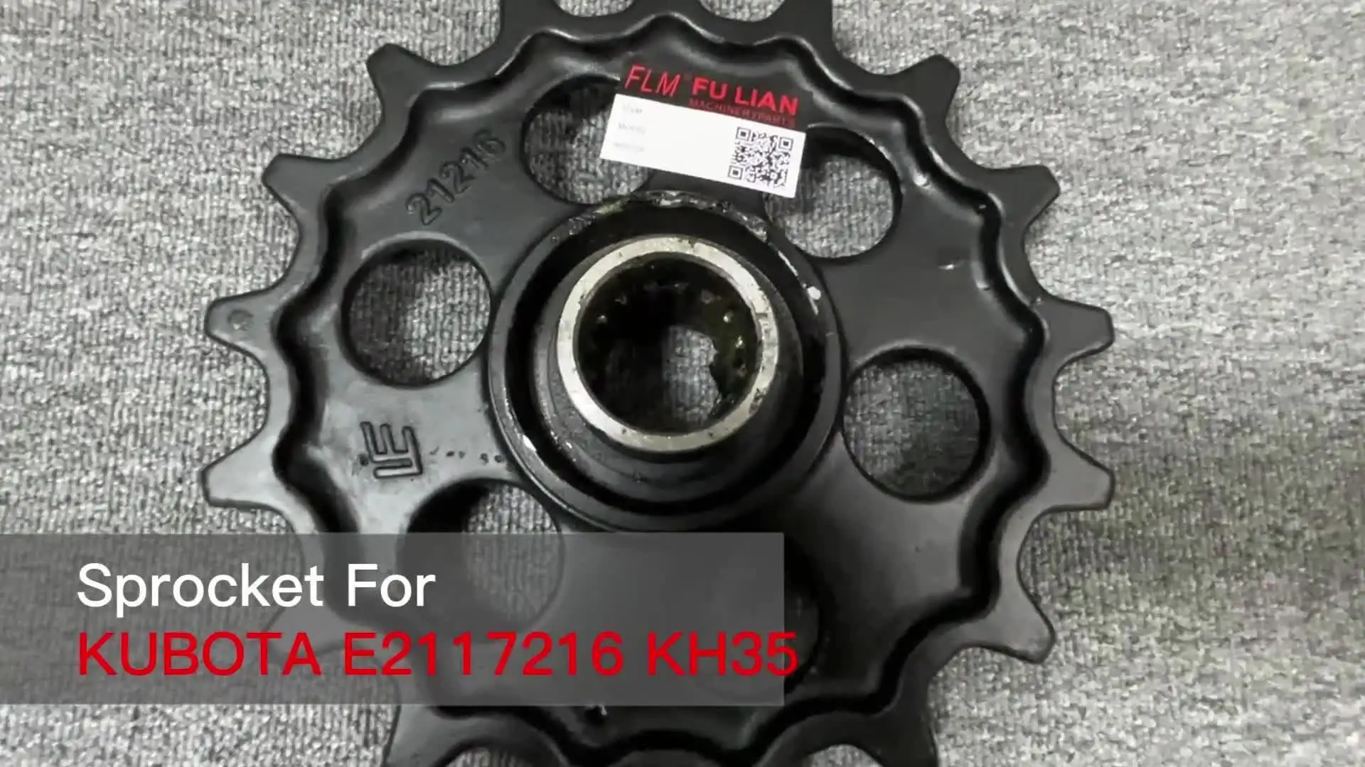 KH11 Sprocket for Kubota Excavators - Durable & Reliable