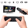 Russian English 7 color backlit C120 All in one 2.4G air mouse Rechargeable Wireless remote control Keyboard for Android