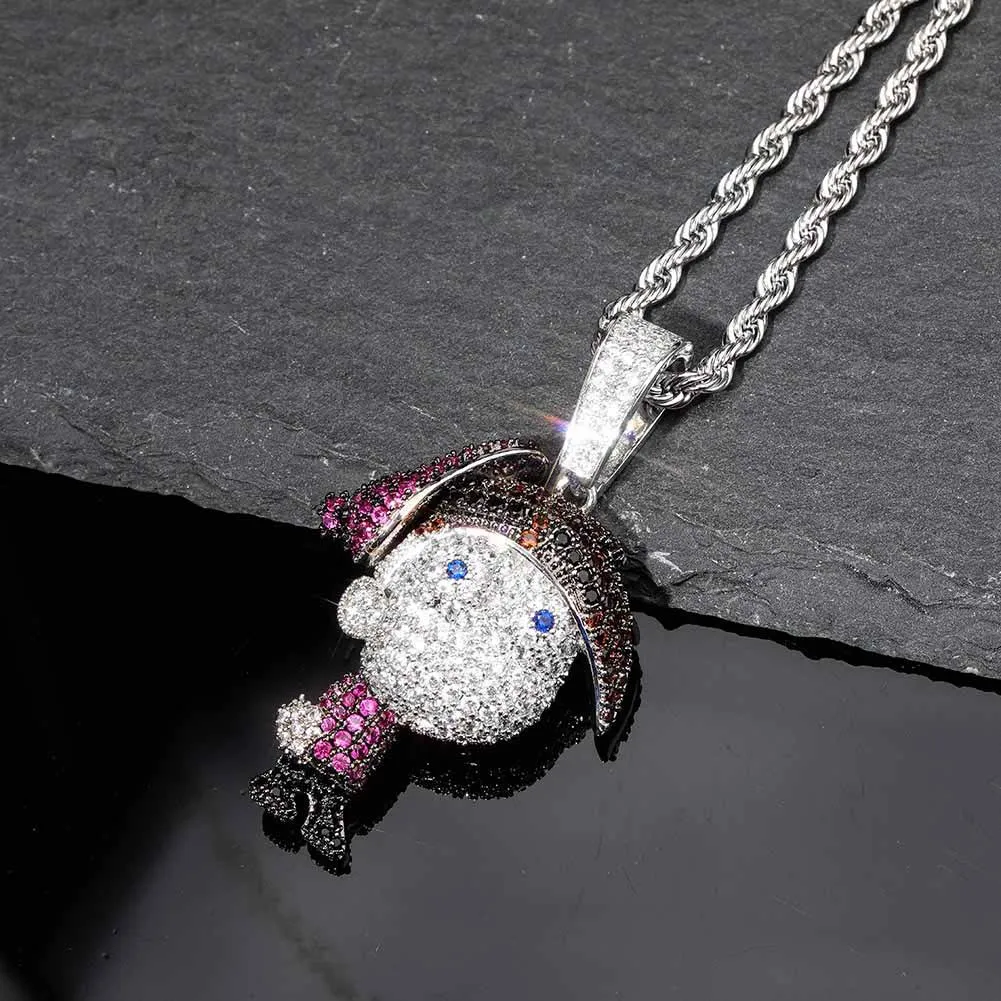 Iced Out The Fairly Oddparents Cartoon Character Timmy Necklace Pendant