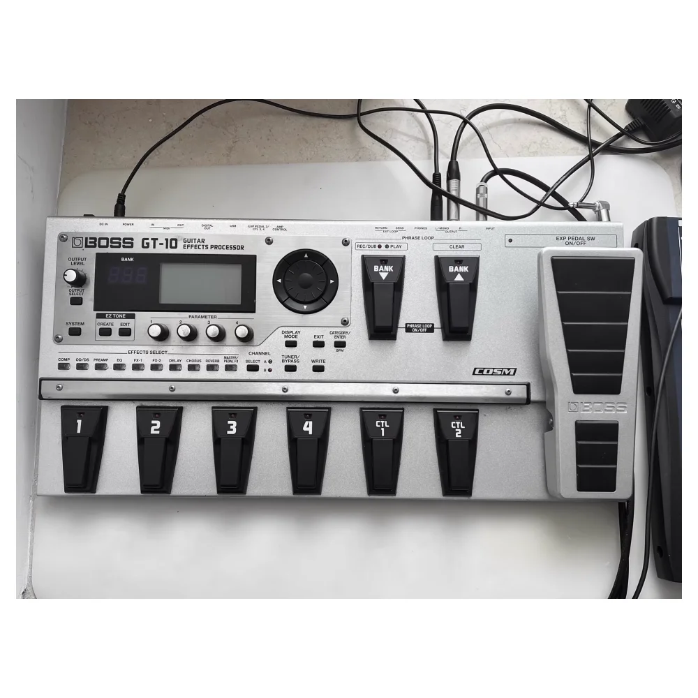 boss gt 10 pedal