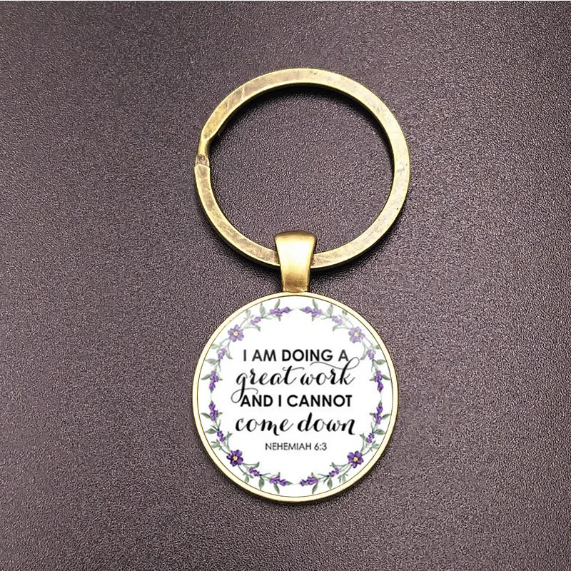 Custom Retro Cheap Christian Keychain Keyring Miniature Bible Key Chain With Complete Text Buy