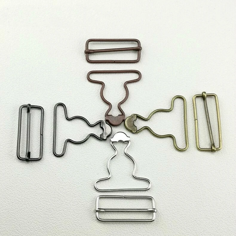 Adjustable Clip Slider Brass Metal Suspender Buckles Buy Suspenders