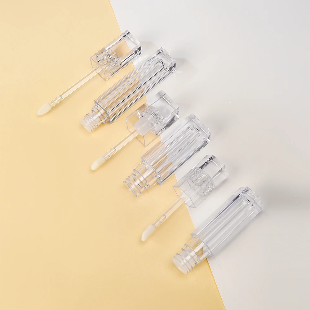 3毫升方形透明唇彩管