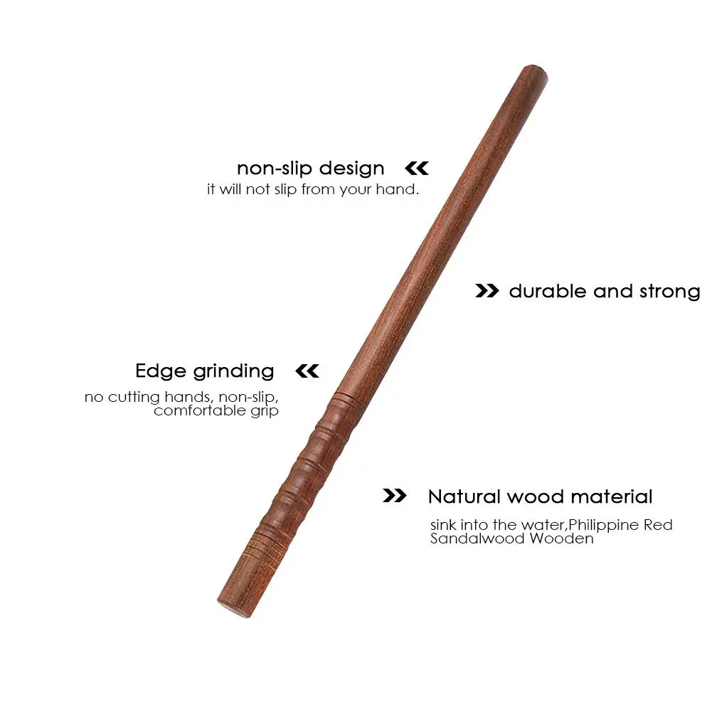 Hardwood Escrima Kali Arnis Fighting Sticks - Filipino Martial Arts Wushu Kung Fu Sticks