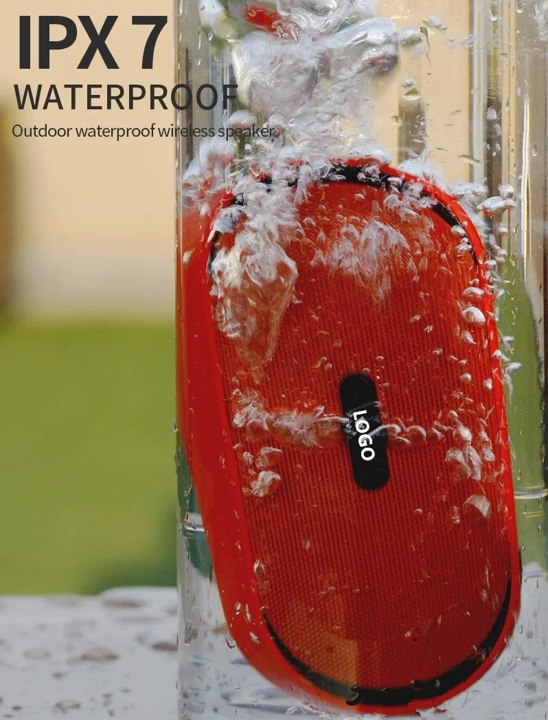 Custom Speaker Wireless BT Outdoor Portable Mini Blue tooth Speaker Waterproof Wireless Speaker - ANKUX.COM