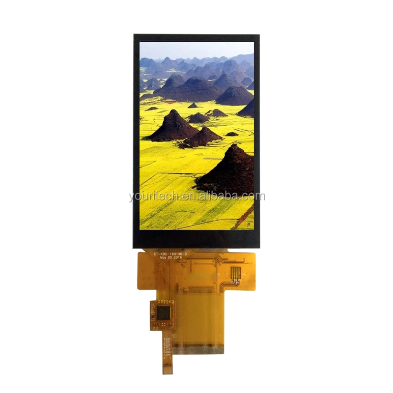 Youritech lcd 4.0&quot; custom LCD screen ET040WV01-KT with 480*800 resolution with capacitive touch screen CTP MCU interface module