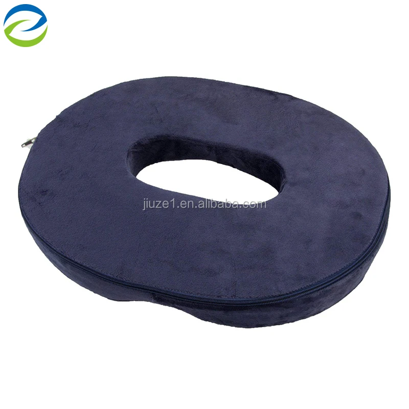Donut Tailbone Pillow Hemorrhoid Cushion Adults Plain Memory Foam