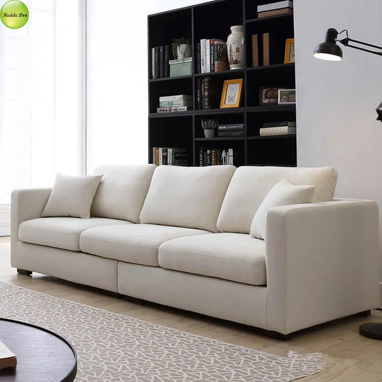 American Style Minimalist Design Sofa Fabric Cover Living Room Set 628 ...