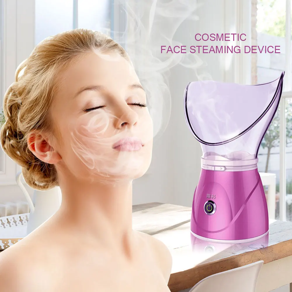 Portable Deep Cleaning Facial Cleanser Beauty Face Steaming Device