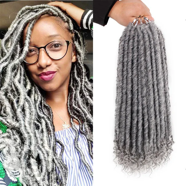 Cheap Price Wholesale Soft Dread New Wave Ombre Synthetic Crochet