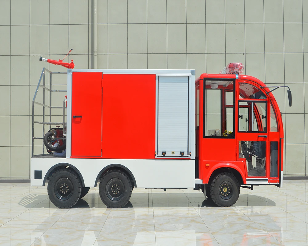Electric Fire Truck With 5 Tons Payload Electric Fire Engine Truck