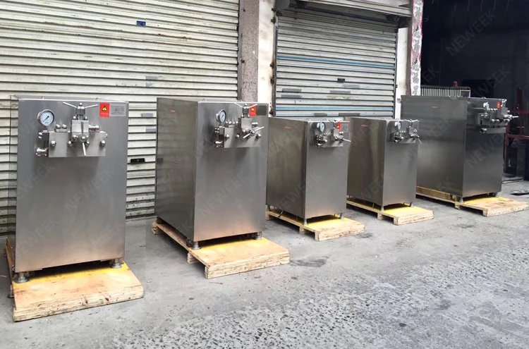 NEWEEK high pressure coconut milk homogenized grease homogenizer for milk supplier