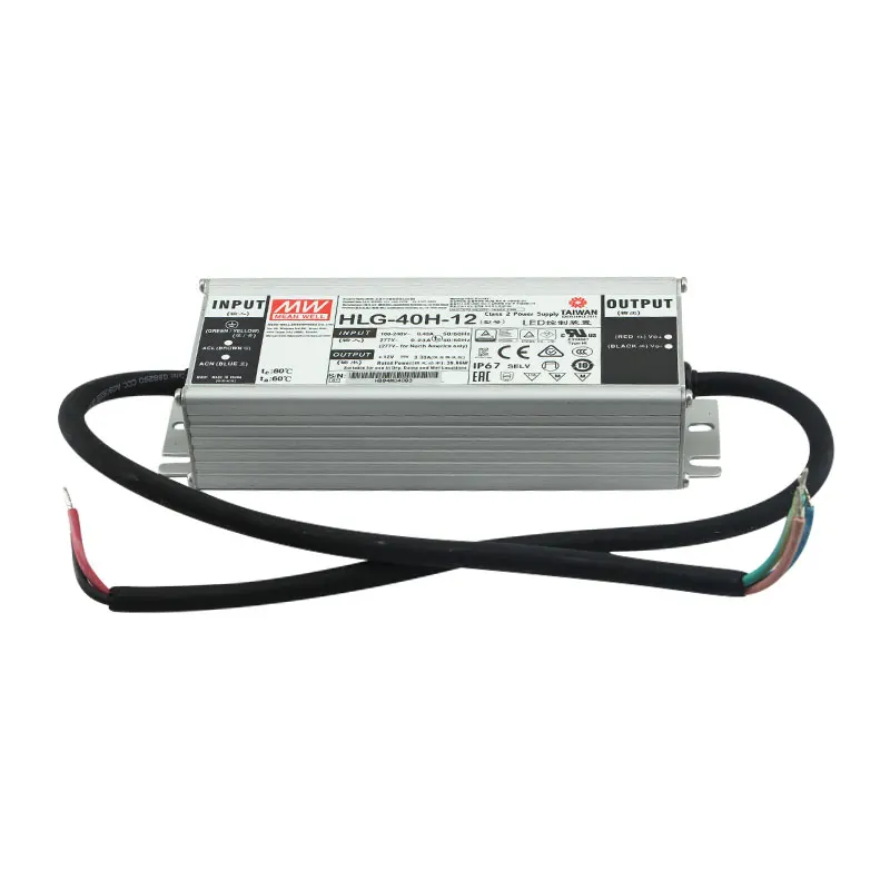 MEAN WELL HLG-40H-48 Transformer 40W 48V Fishing Lamp LED Driver Switching Power Supply