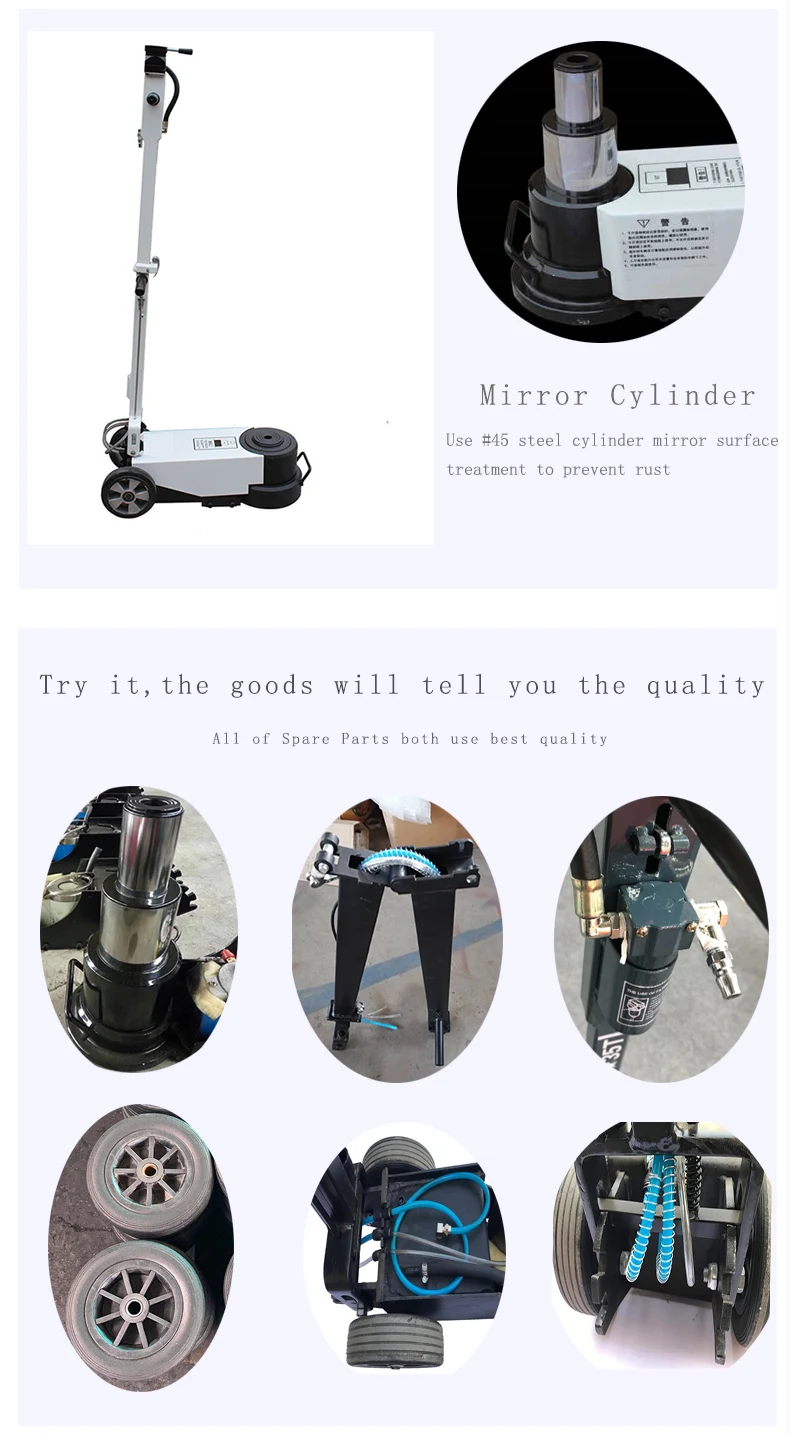 30 ton air hydraulic bottle jack