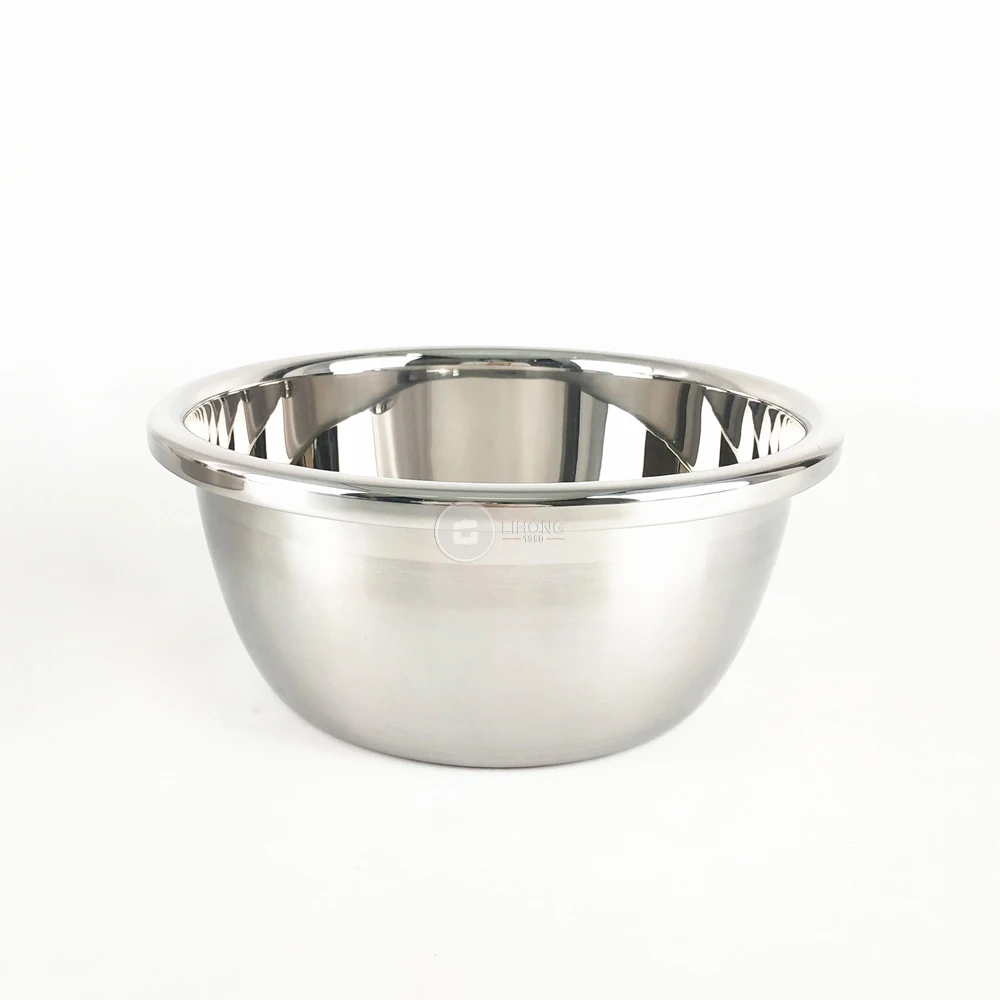 Direct Factory Kitchenware Multi-functional Stainless Steel Round Deep Germany Multifunctional Stainless Steel Basin