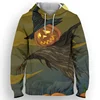 Wholesale wizard cookie monster full Printing 100% Polyester Gym Sweatshirt pullover all time low Hoodie for Hallows' Day