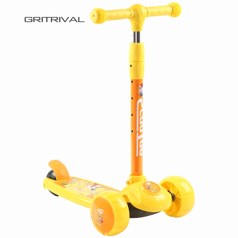 Ride On Running Toy Scooter Child Pu Plastic Four Wheels Kids Baby