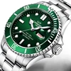 Factory wholesale custom luxury 100 inch waterproof luminous automatic rollex watch men