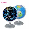 Factory direct sale Educational Toys different types unique office desk decorative 30cm rotating world map world globe