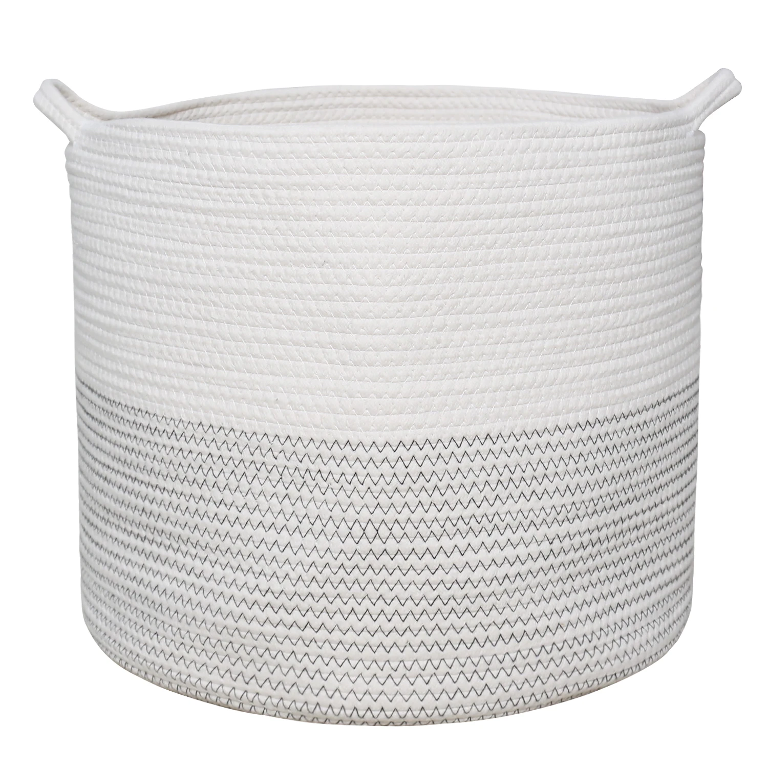 Extra Large Decorative Clothes Hamper Basket Large Cotton Rope Basket