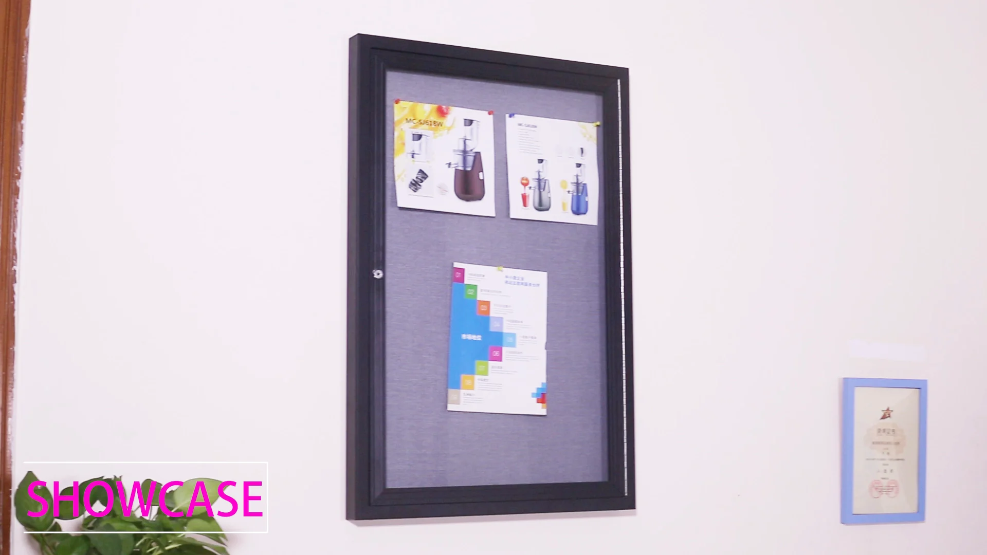 Factory Direct Hanging Cork Board Message Board Photo Wall Aluminium