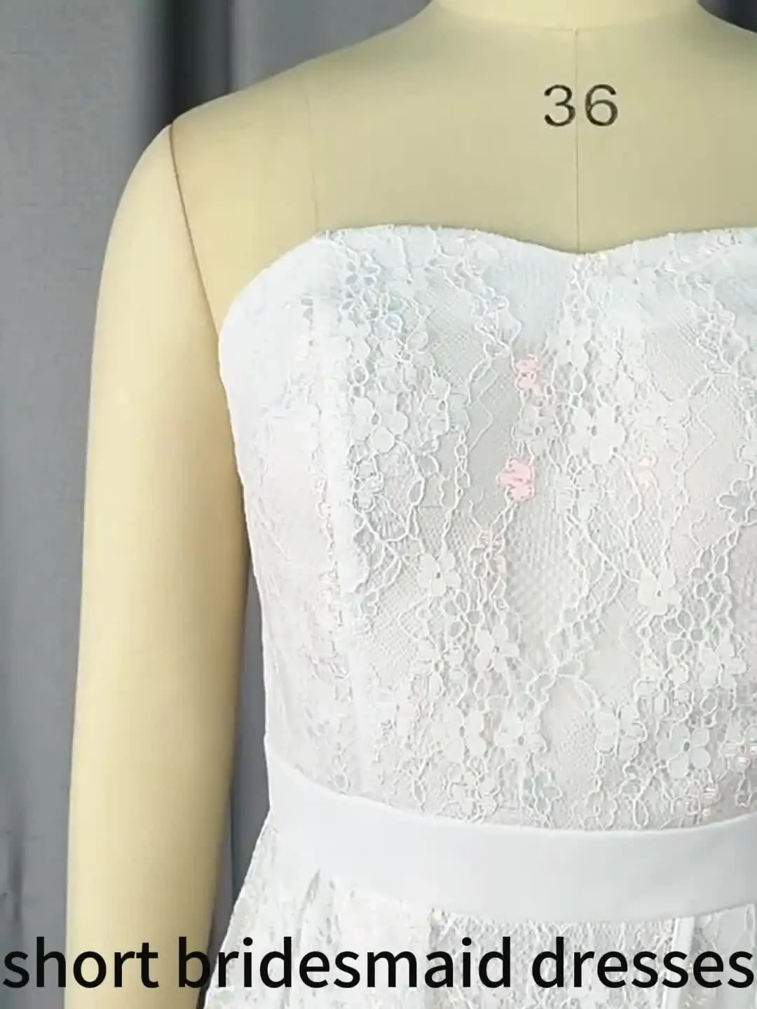 Wholesale Short Bridesmaid Dresses Luxury Lace Dress Sexy off Shoulder White Lace Dresses Women Lady Elegant Wholesale Short Bridesmaid Dresses Luxury Lace Dress Sexy off Shoulder White Lace Dresses Women Lady Elegant