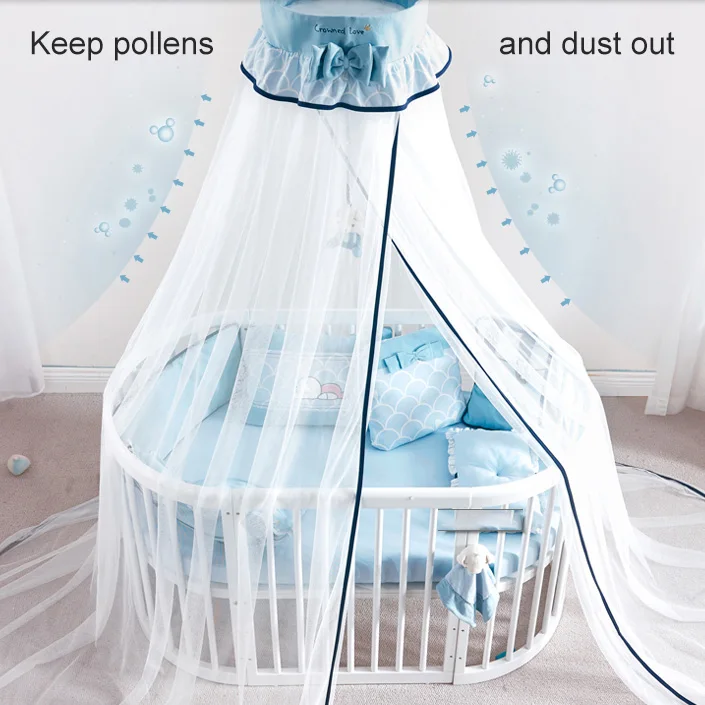 Cl Baby Crib Mosquito Net With Stand Baby Cot Cute Cartoon Animal Baby
