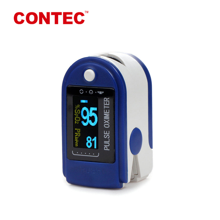 Real manufacturer CONTEC CE CMS50D finger pulse oximeter