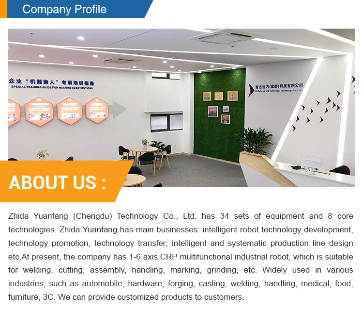 Robotic Arm 6 Axis Pick Up Manipulator Load Industrial Robot Prices